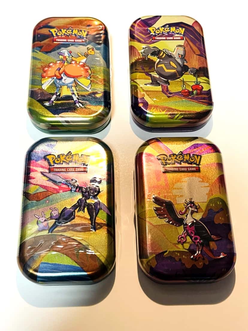 Shrouded Fable Paldea Partners Mini Tin tin