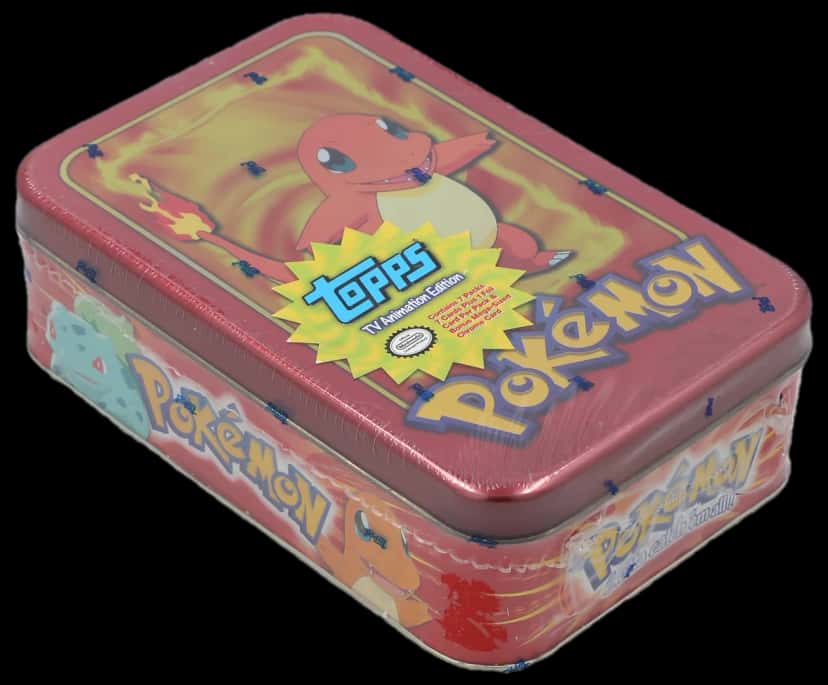 Series 1 Tv Animation Edition Charmander Tin tin