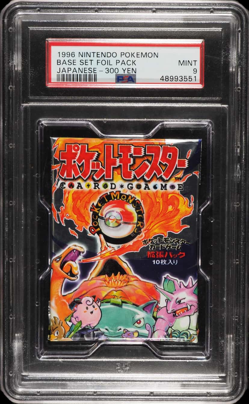 Base Set booster pack [ja] [graded]
