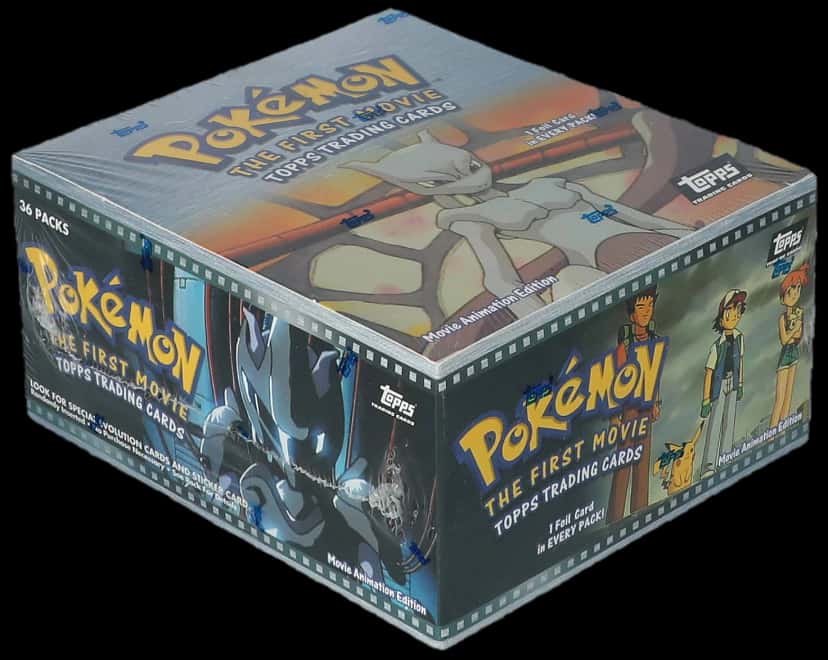 Pokemon The First Movie booster box