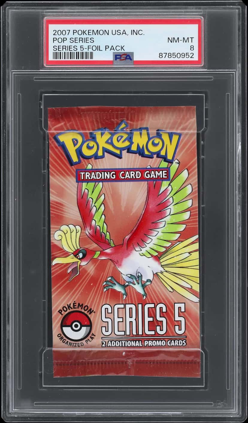 Pop Series 5 booster pack [graded]