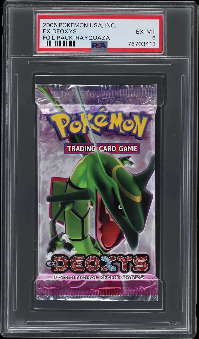 Ex Deoxys booster pack [graded]