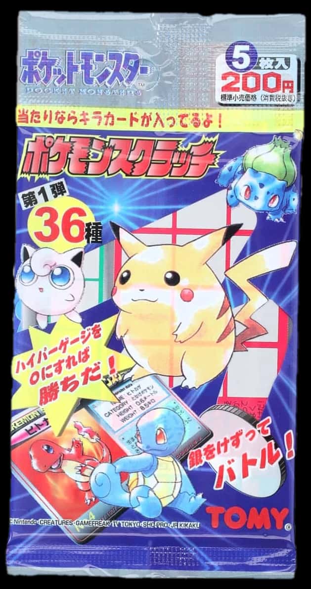 Pokemon Scratch Part 1 booster pack [ja]