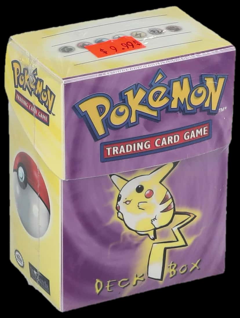 Base Set Pikachu Deck Box collection box