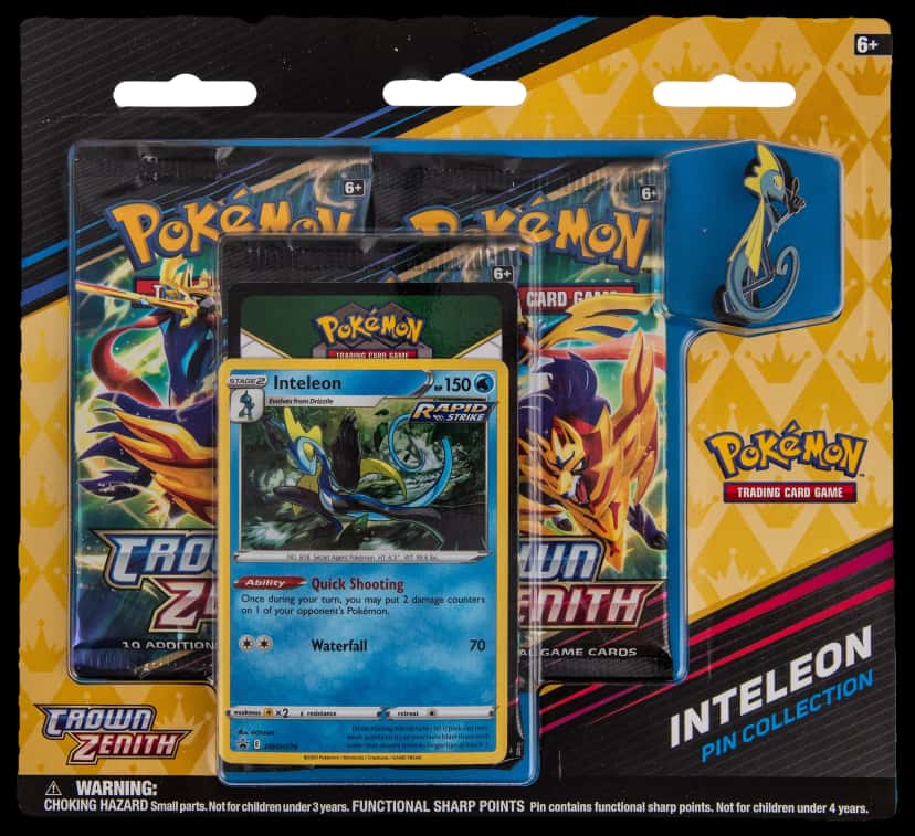 Crown Zenith Inteleon Pin Collection collection box