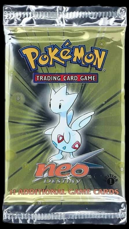 Neo Destiny booster pack [1st_edition] [graded]