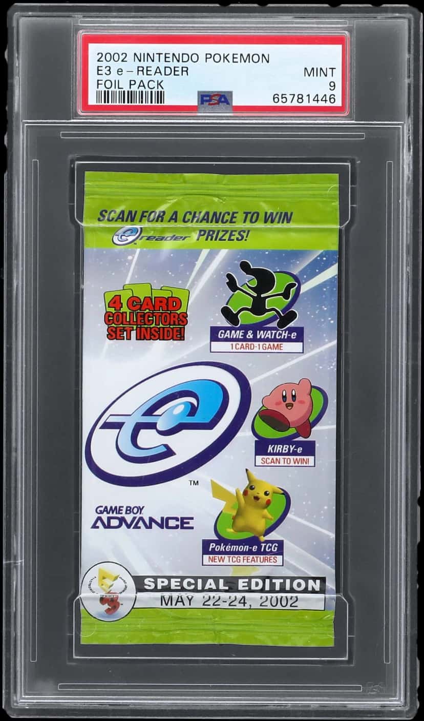 E3 E Reader booster pack [graded]