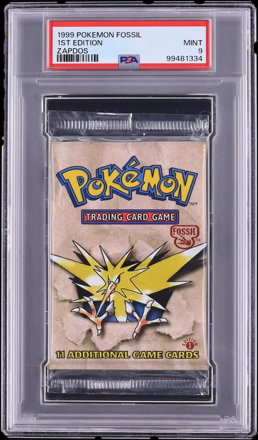 Fossil booster pack [1st_edition] [graded]