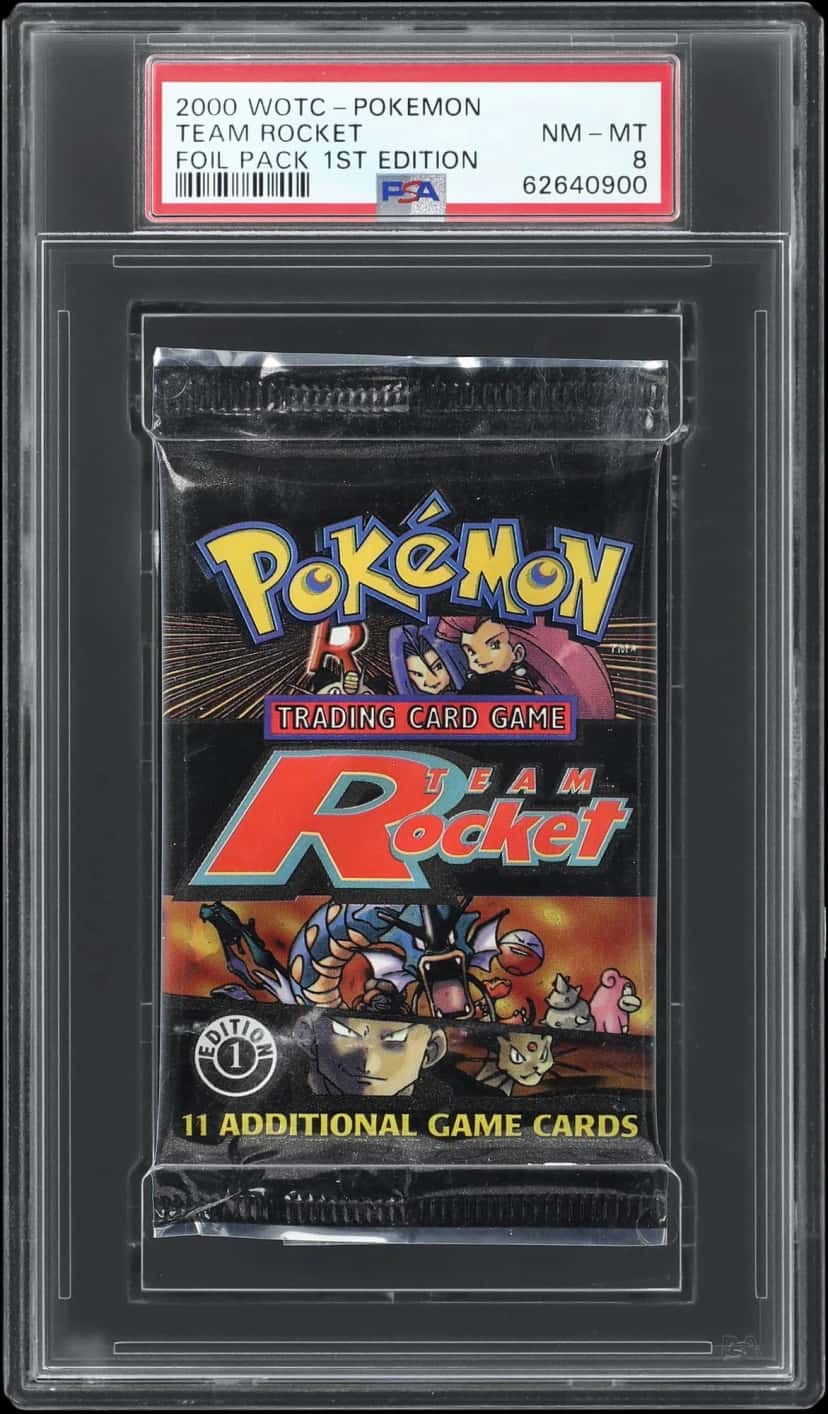 Team Rocket booster pack [1st_edition] [graded]