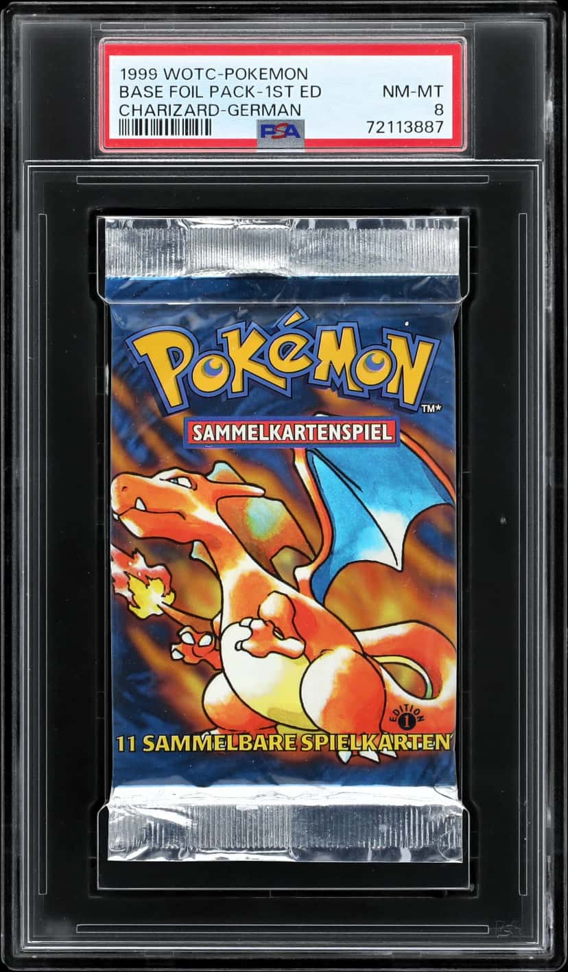 Base Set booster pack [de] [1st_edition] [graded]