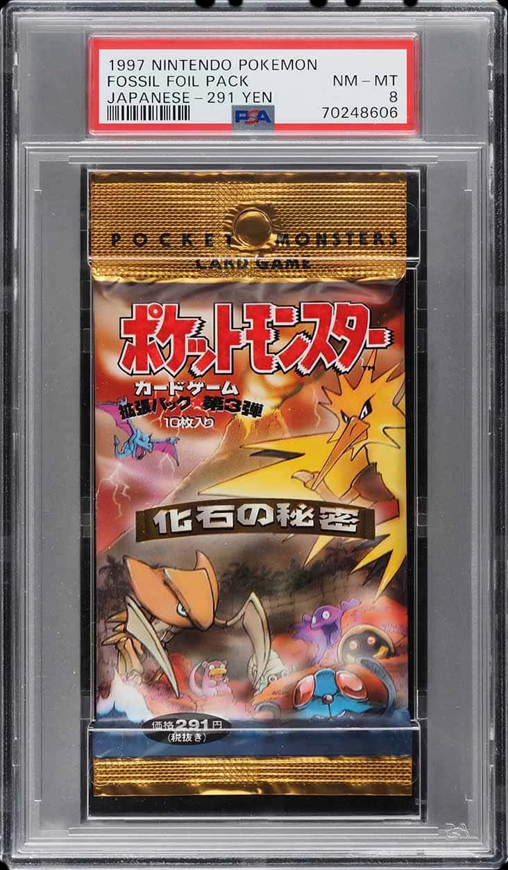 Fossil booster pack [ja] [graded]