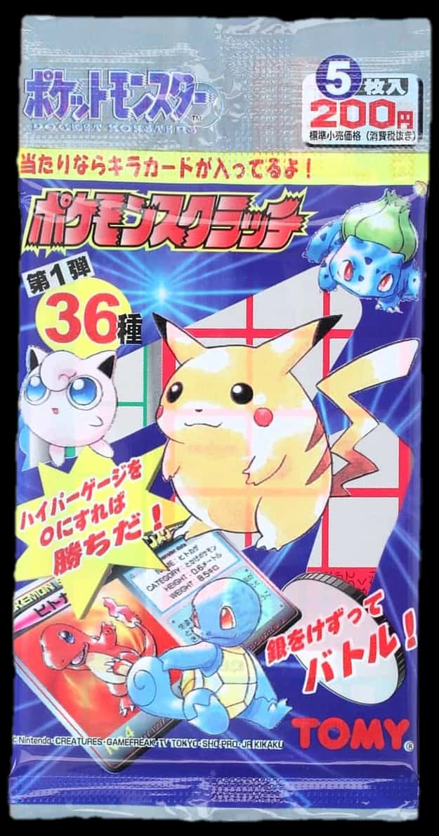 Pokemon Scratch booster pack [ja]