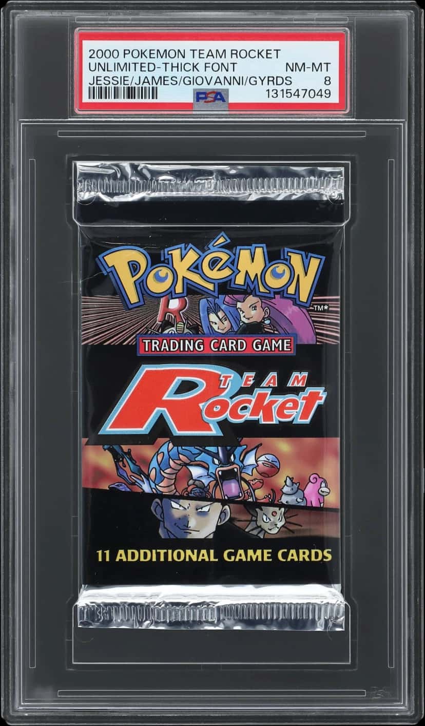 Team Rocket booster pack [graded]