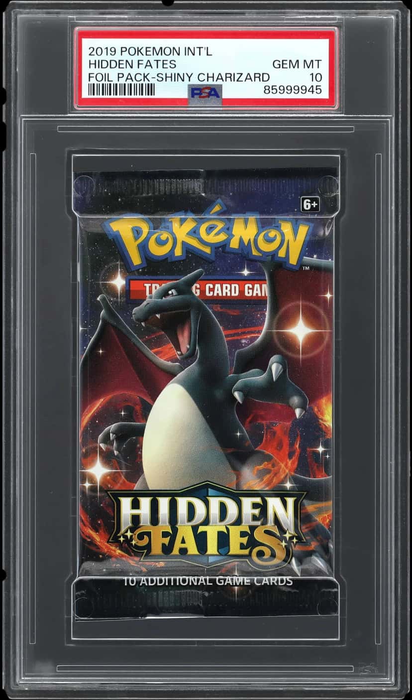 Hidden Fates booster pack [graded]