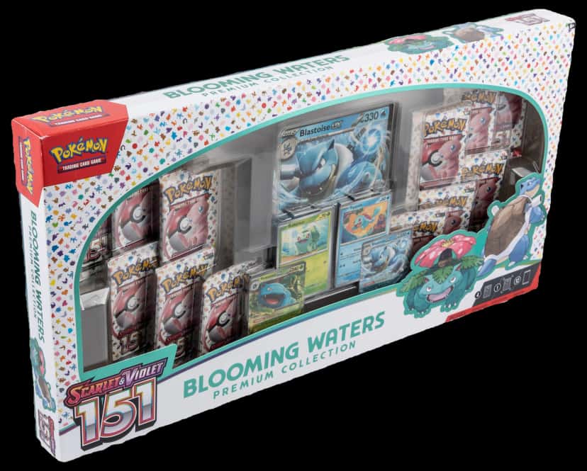 151 Blooming Waters Premium Collection collection box