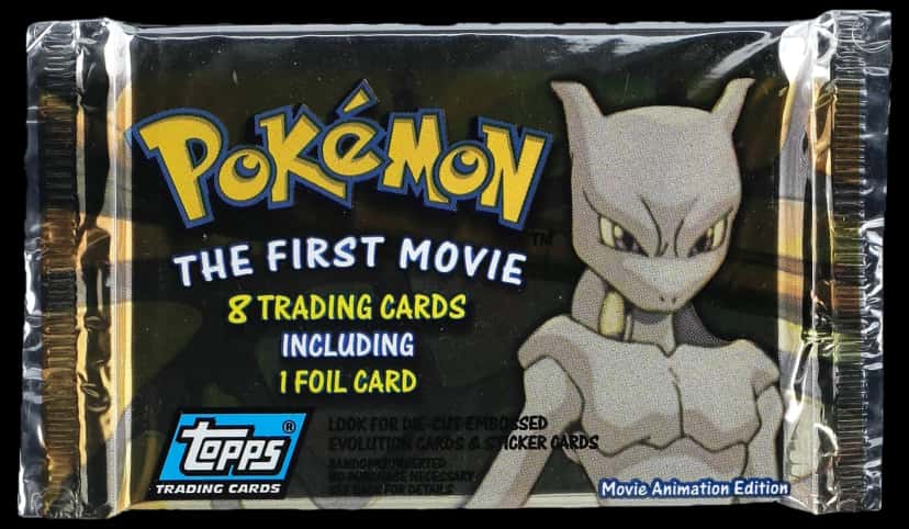 The First Movie booster pack [graded]