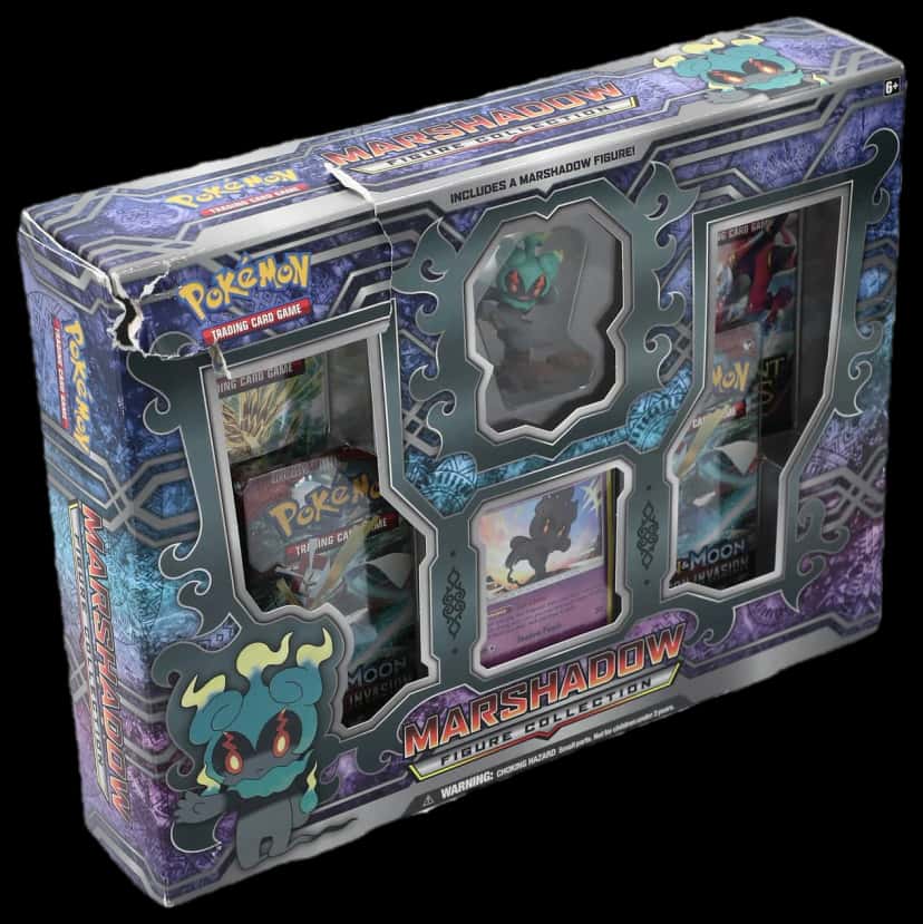 Crimson Invasion Marshadow Figure Collection collection box