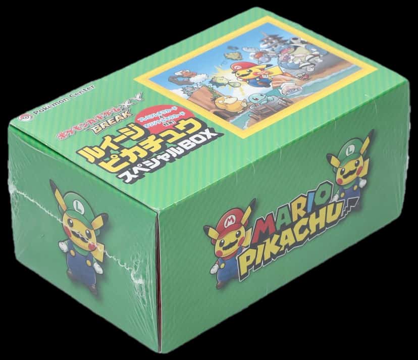 Pokemon Japanese Xy Luigi Pikachu Special Box collection box [ja] [pokemon_center]