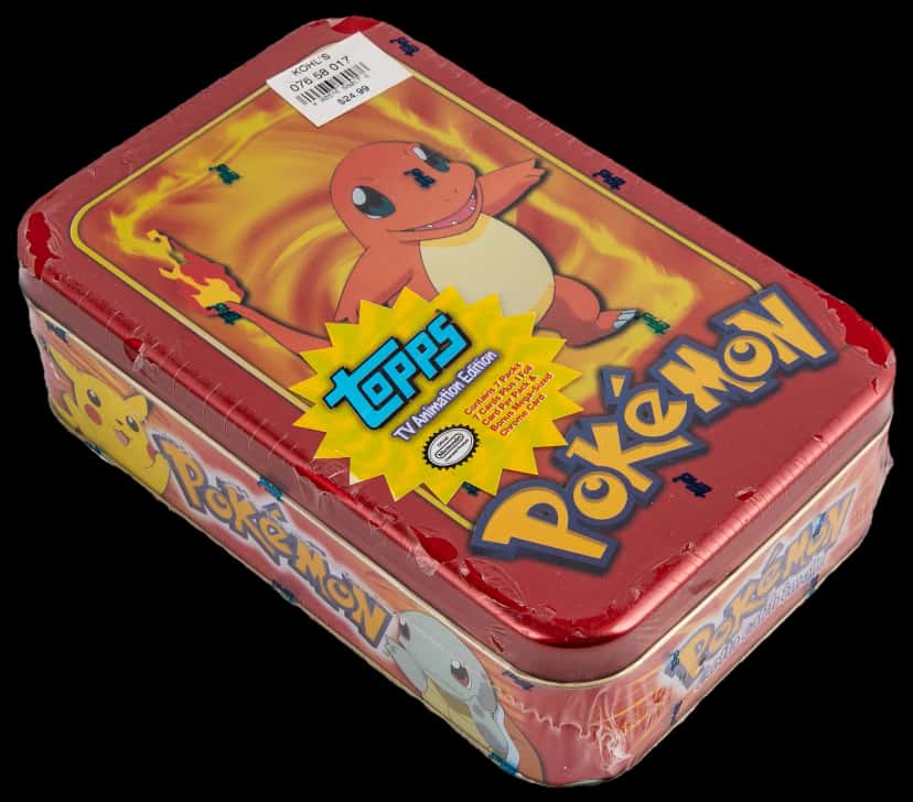 Topps Pokemon Tv Animation Edition Tin tin