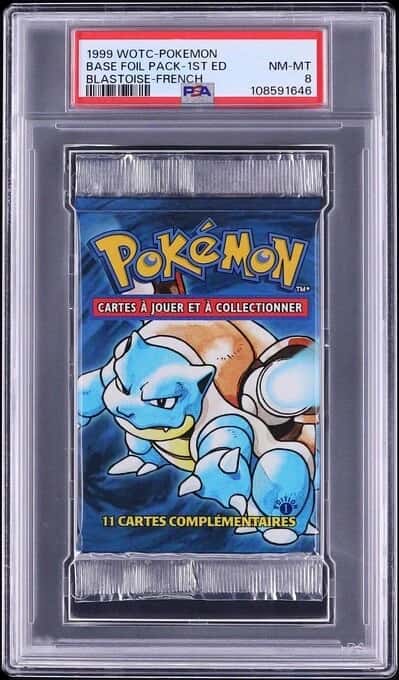 Base Set booster pack [fr] [1st_edition] [graded]