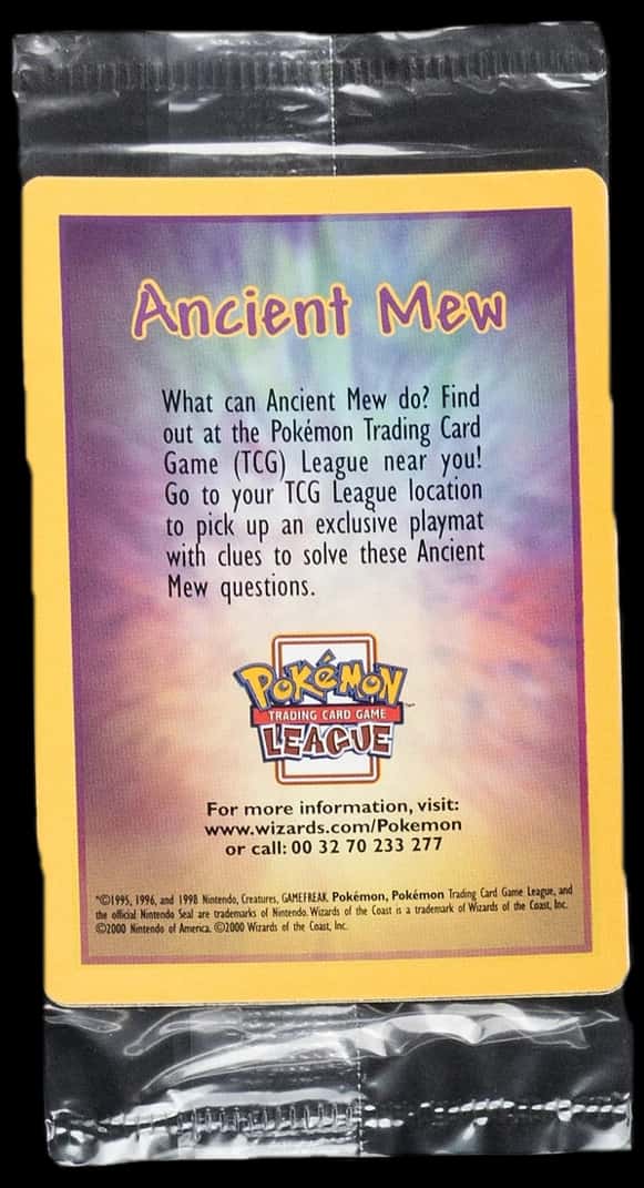 Ancient Mew booster pack