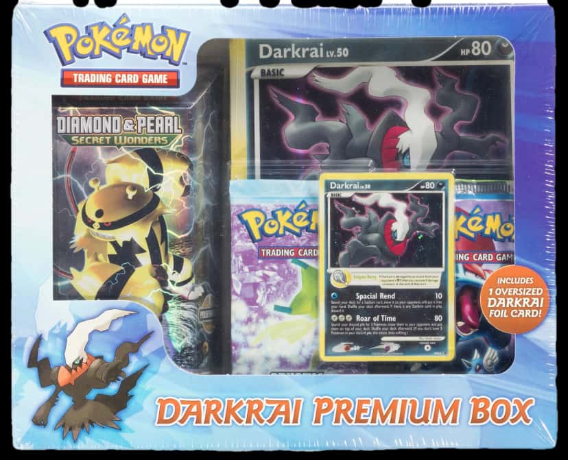 Diamond & Pearl Darkrai Premium Box collection box