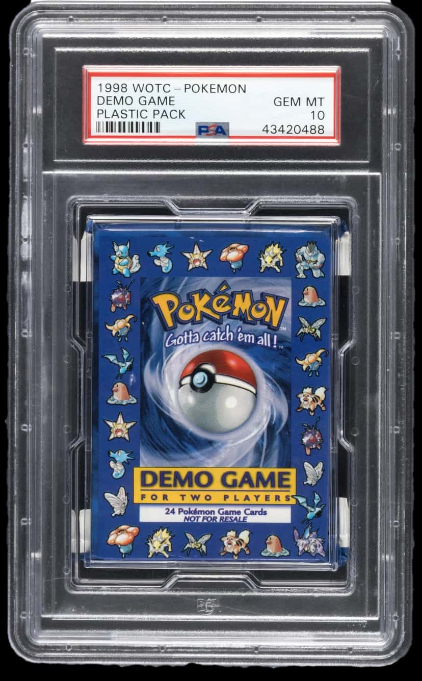 Demo Game For Two Players booster pack [graded]