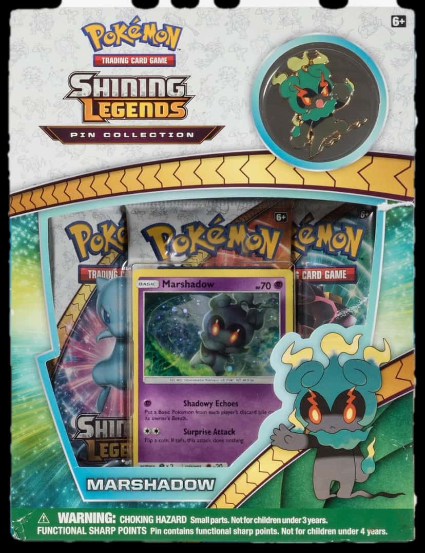 Shining Legends Pin Collection collection box