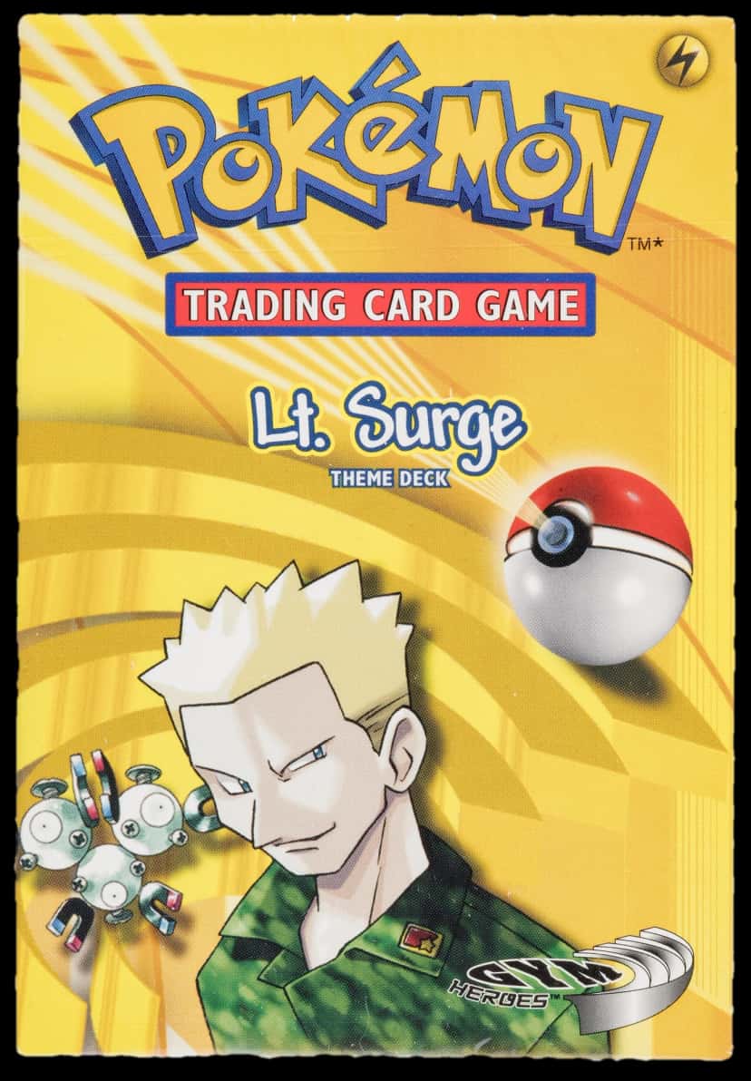Gym Heroes Lt Surge Theme Deck deck