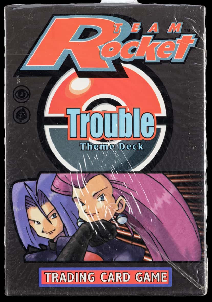 Team Rocket Trouble Theme Deck deck