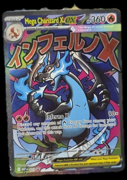 Mega Charizard X Collection sealed promo card