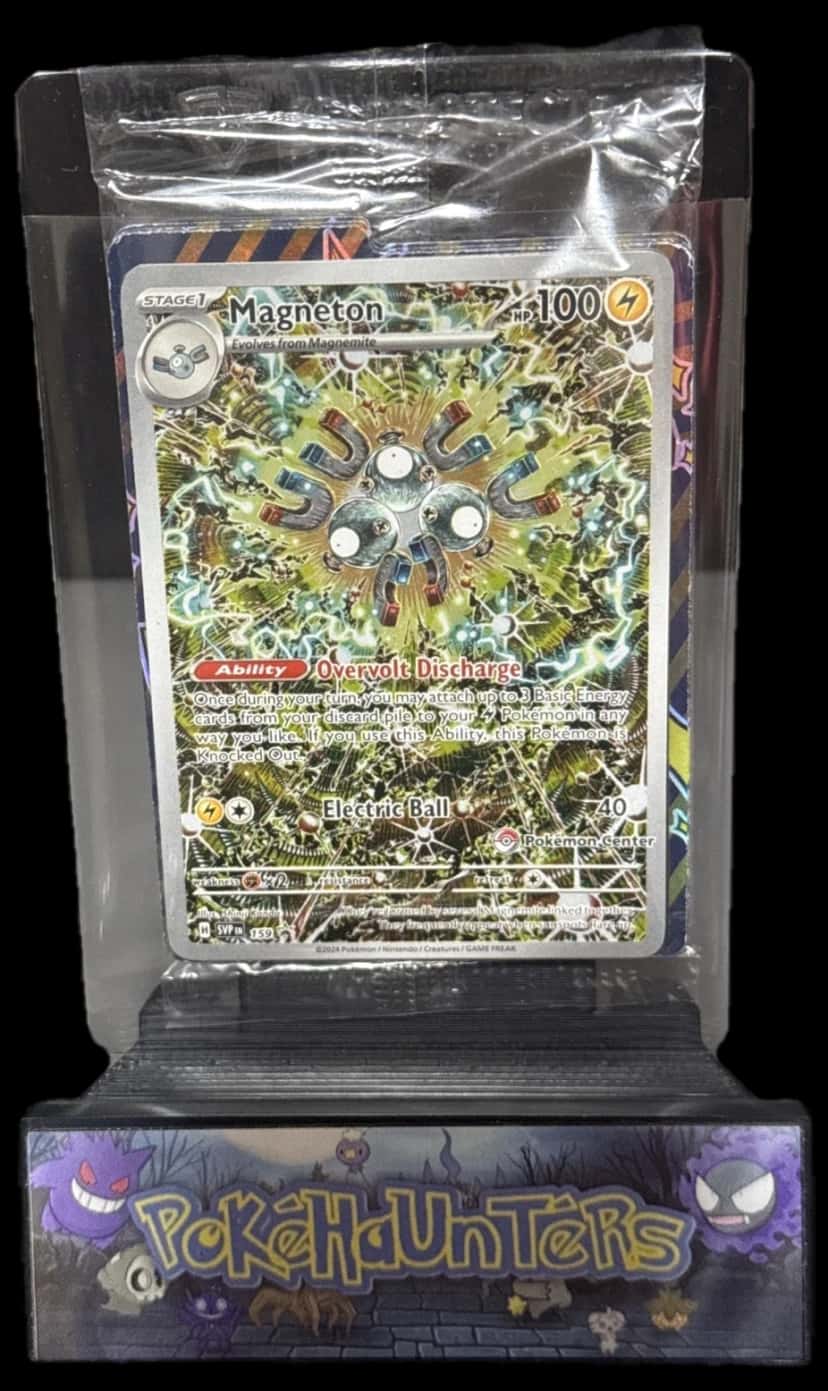 Promos Magneton Sv 159 Pokemon Center Stamped Promo sealed promo card [pokemon_center]