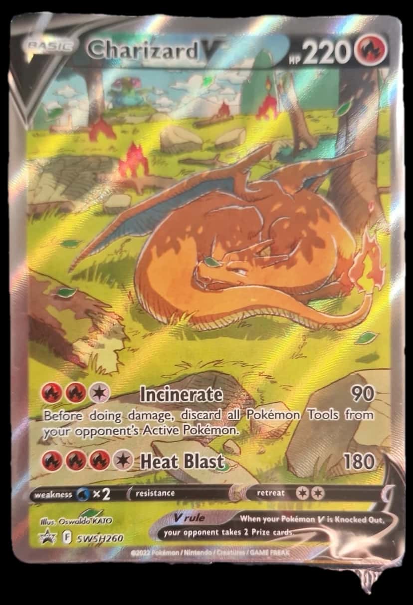 Black Star Promos Charizard V Swsh260 sealed promo card