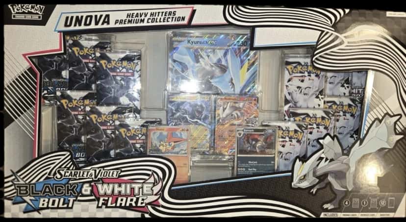 Unova Heavy Hitters Premium Collection collection box