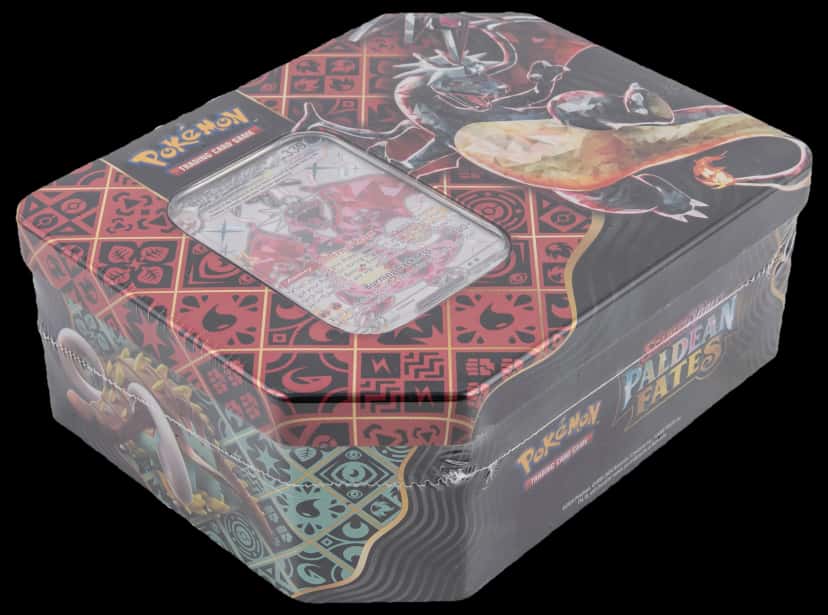 Paldean Fates Charizard Tin tin