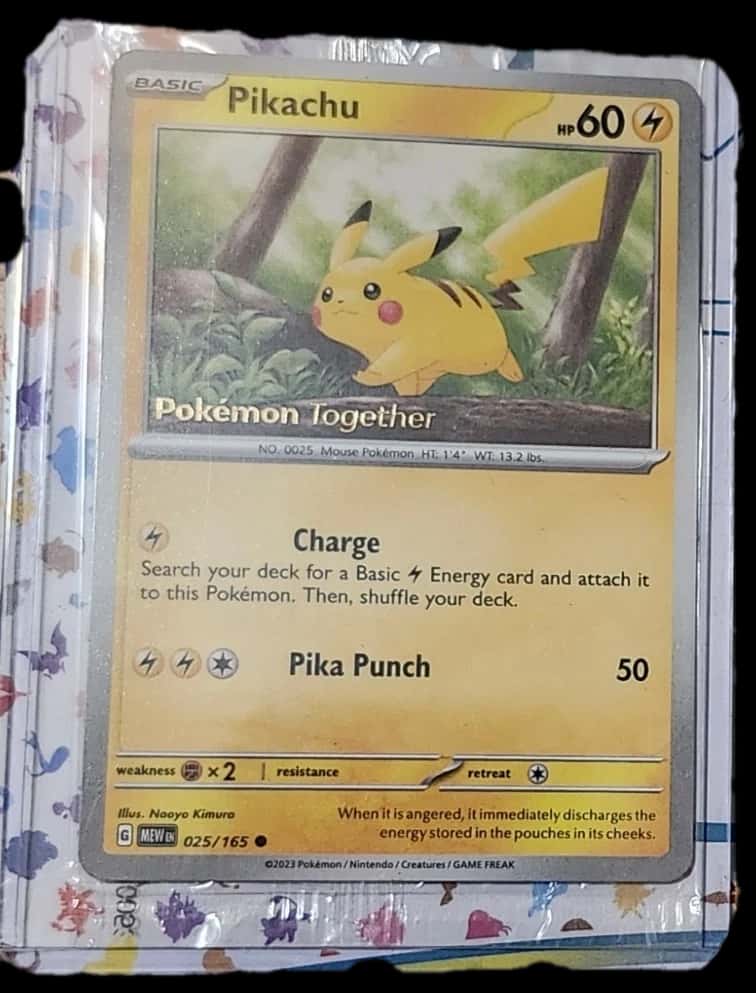 151 133/165 sealed promo card