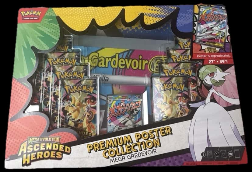 Ascended Heroes Premium Poster Collection Case collection box
