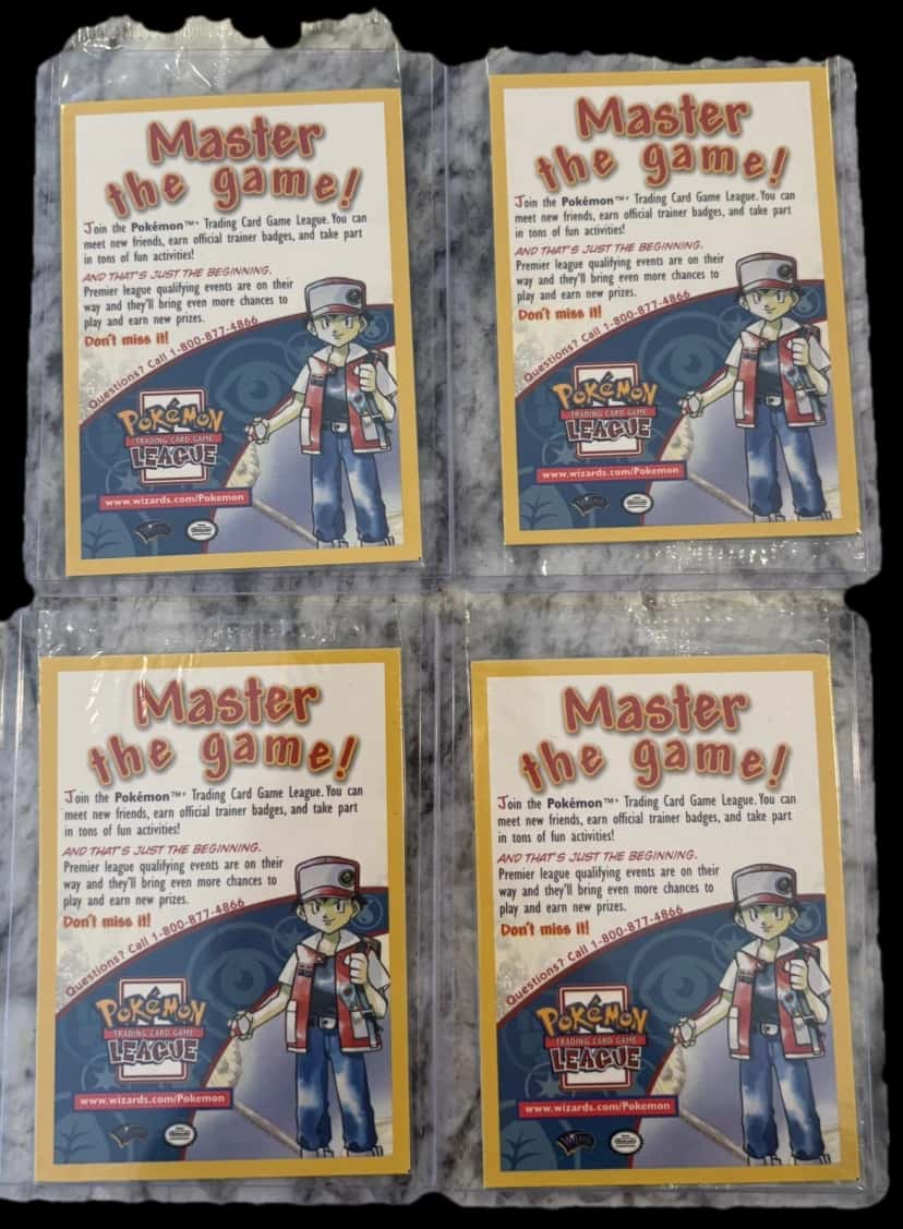 League Master The Game Promo Cards sealed promo card