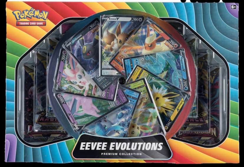 Eevee Evolutions Premium Collection collection box