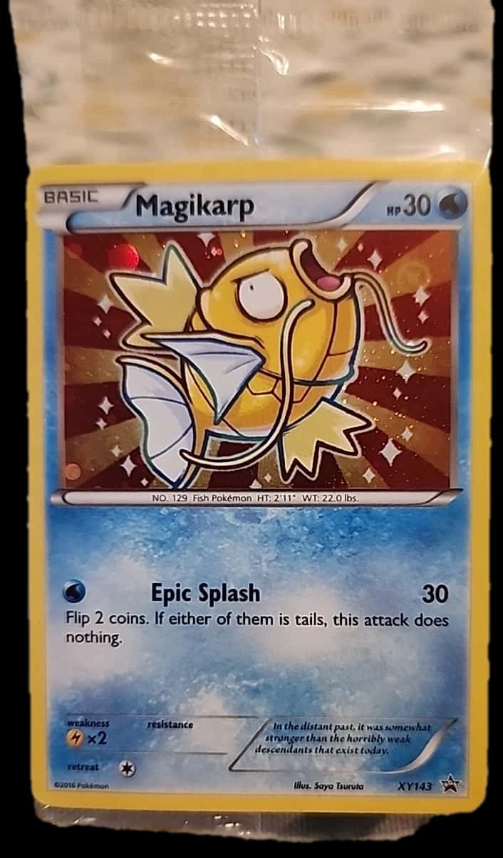 Xy Black Star Promos Magikarp Xy143 Promo sealed promo card [target]