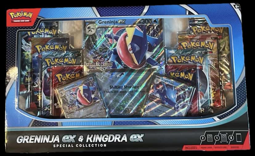 Stellar Crown Greninja & Kingdra Special Collection Box collection box