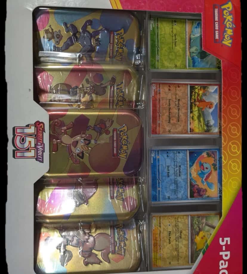 Scarlet & Violet151 Mini Tin Collection collection box