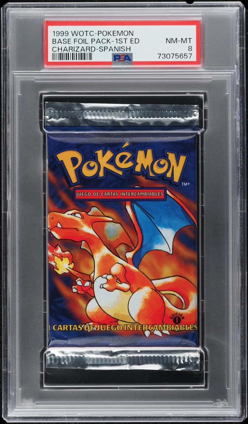 Base Set booster pack [es] [1st_edition] [graded]
