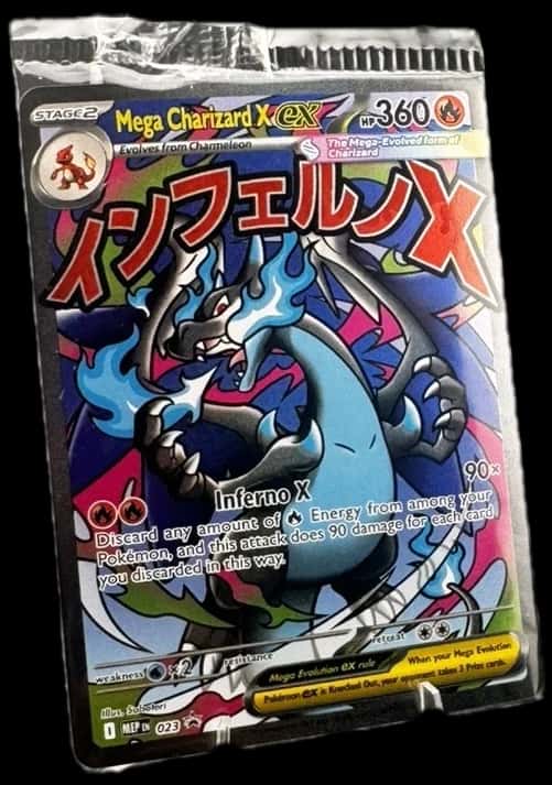 Promos Mega Charizard X 023 Promo sealed promo card [ja]