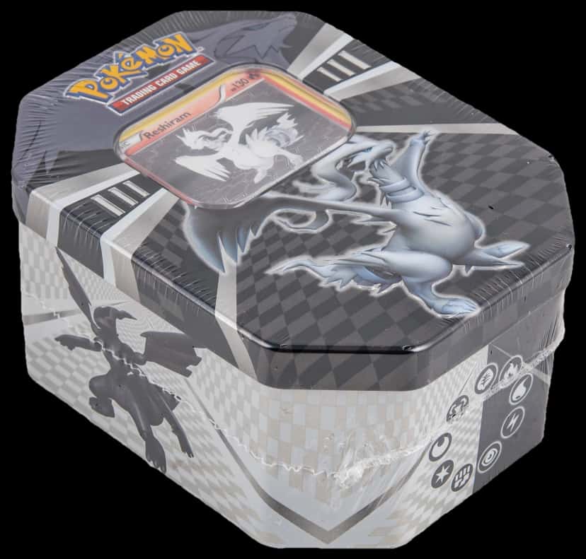 Black & White Reshiram Tin tin