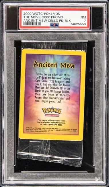 The Movie 2000 Promo booster pack [graded]