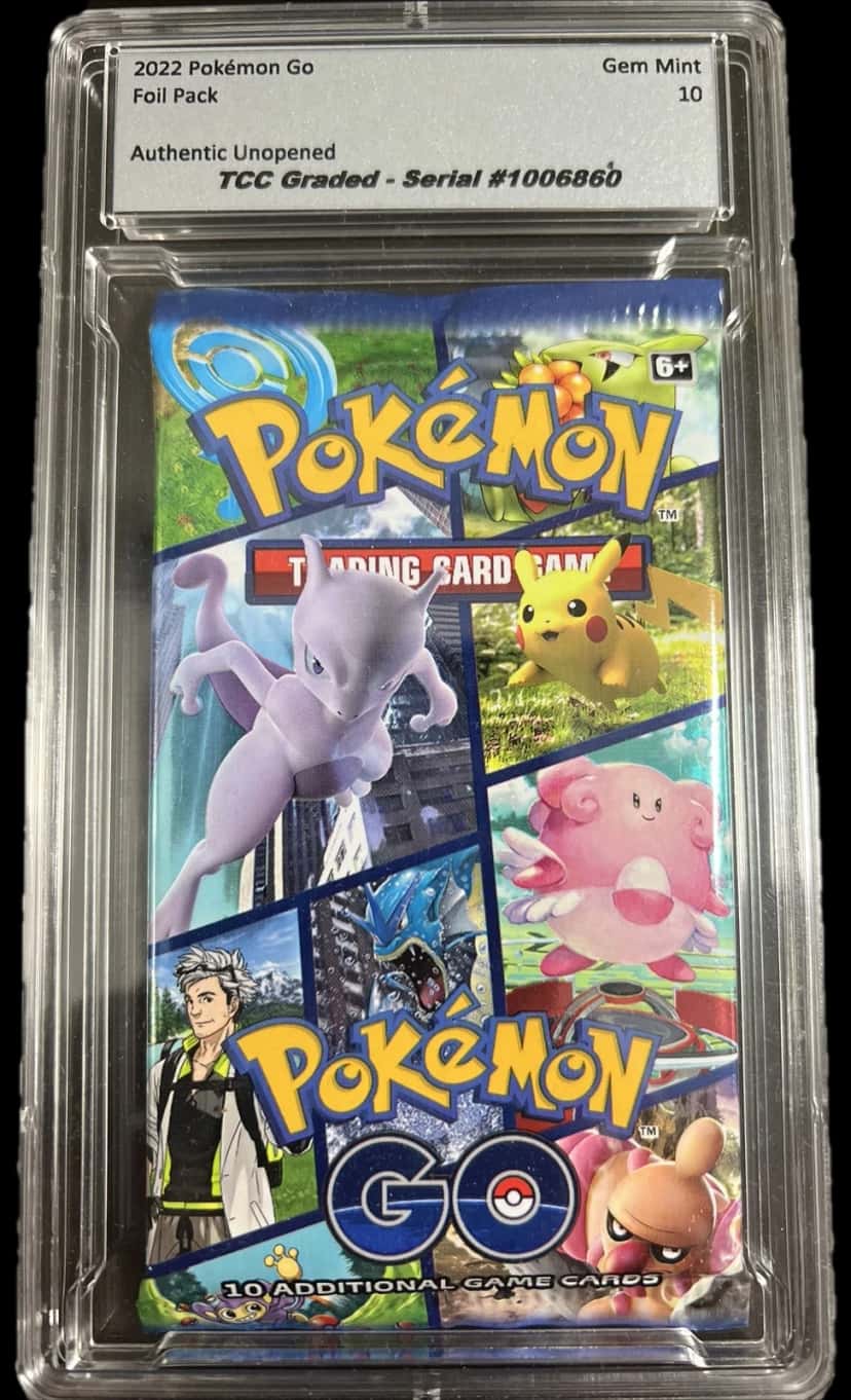 Pokemon Go booster pack [graded]