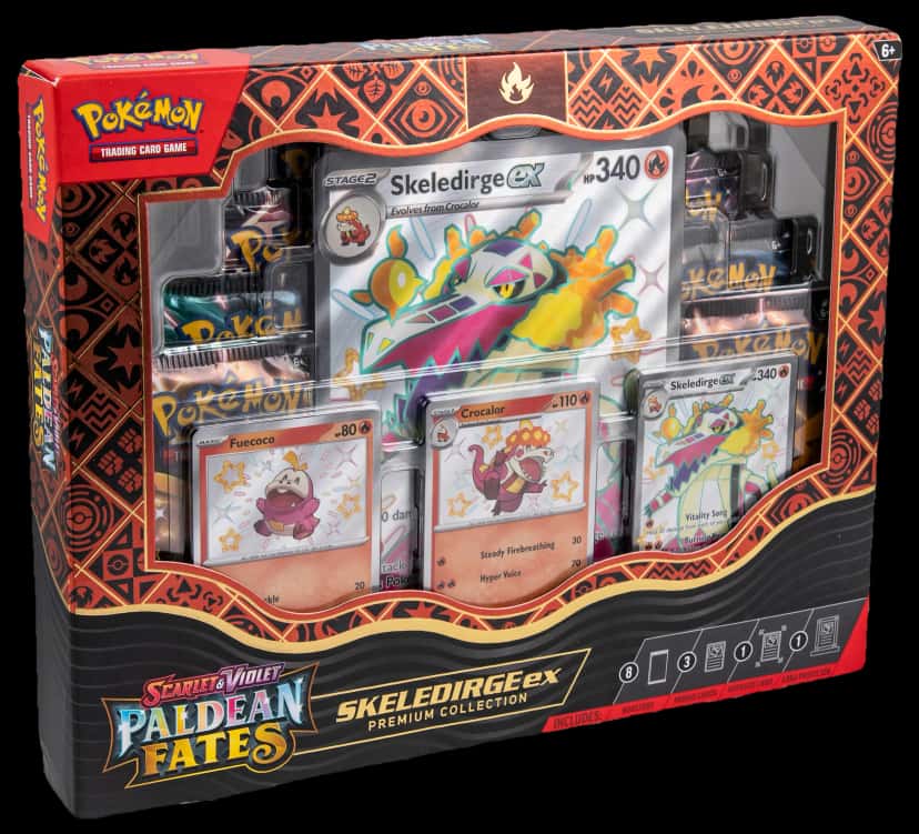 Paldean Fates Skeledirge Premium Collection collection box