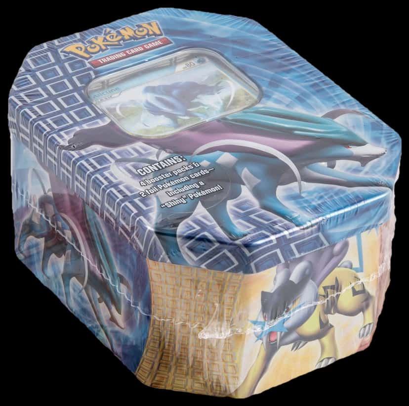 Heartgold & Soulsilver Legendary Beast Trio Collectors Tin Set tin