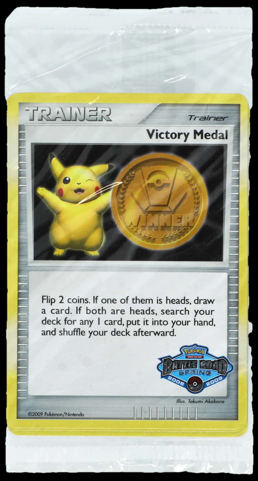 Battle Road Victory Medal Promo sealed promo card